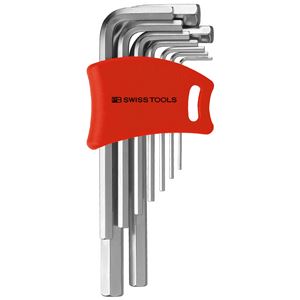PB SWISS TOOLS 210DH-10 ホルダー付六角棒レンチセット（パックナシ）（代引不可）