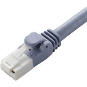 （まとめ） エレコム ツメ折れ防止LANケーブル（Cat6A対応） ブルー 3.0m LD-GPAT／BU30 1本 【×5セット】（代引不可）