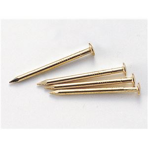 （まとめ）アーテック しんちゅうメッキ釘 25mm 100本 【×30セット】（代引不可）