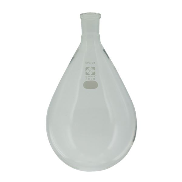 【柴田科学】SPCなす形フラスコ 1L（代引不可）の通販は 7,424円