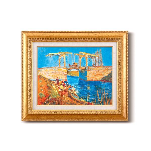 軽量水彩額 〕 模様入り 水彩額 F10号 マット付 シルバー UV 紫外線