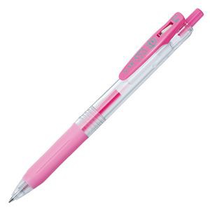 （まとめ） ゼブラ ゲルインクボールペン サラサクリップ 0.4mm ライトピンク JJS15-LP 1本 【×60セット】（代引不可）の通販は