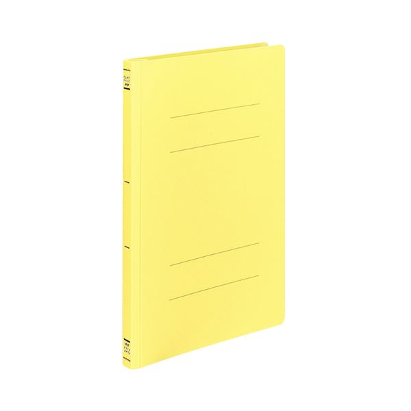 (まとめ) コクヨ フラットファイル(PP) A4タテ 150枚収容 背幅20mm 黄 フ-H10Y 1パック(10冊) 【×3セット】(代引不可)の通販は