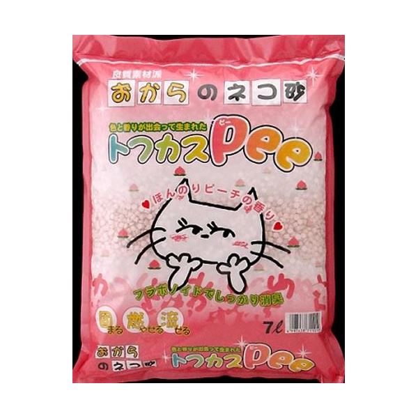 （まとめ）ペグテック トフカス Pee 7L 【ペット用品】【×4セット】（代引不可）