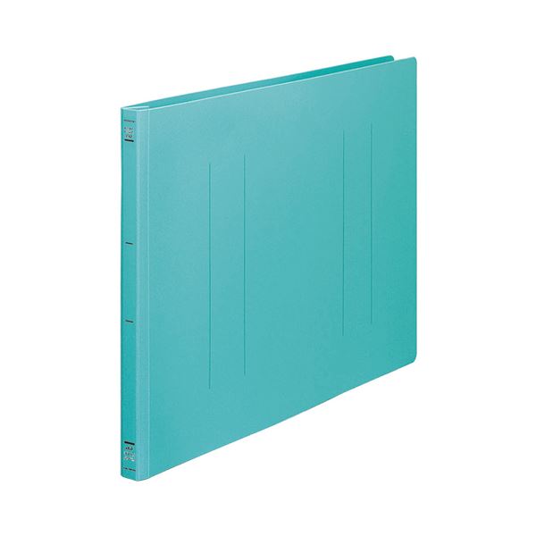 （まとめ） コクヨ フラットファイル（PP） A3ヨコ 150枚収容 背幅20mm 緑 フ-H48G 1セット（10冊） 【×2セット】（代引不可）の通販は