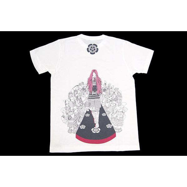 戦国武将Tシャツ 【織田信長 第2弾】 XLサイズ 半袖 ホワイト(白) 〔メンズ 大きいサイズ Uネック おもしろ〕（代引不可）の通販は 5,187円