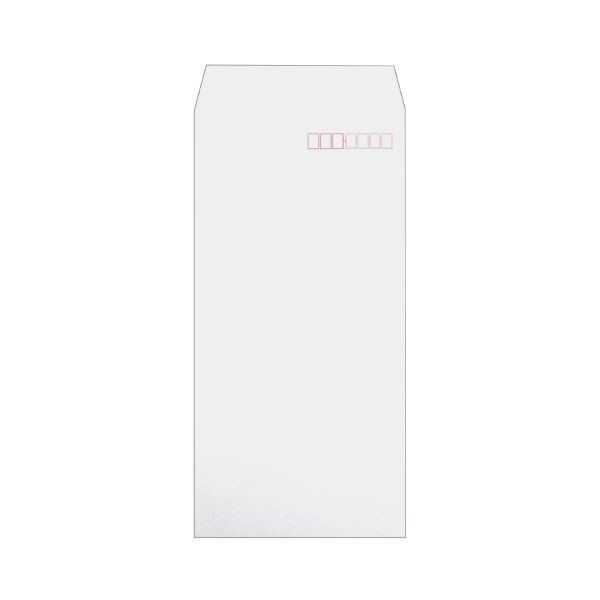 （まとめ） ハート 透けない封筒 ケント ワンタッチテープ付 長3 80g／m2 〒枠あり XEP240 1パック（100枚） 【×5セット】（代引不可）の通販は