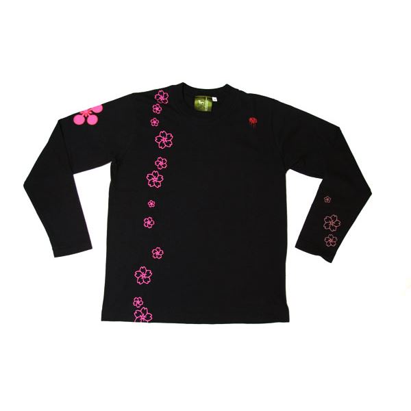 傾奇者・前田慶次 長Tシャツ 楽 S 黒（代引不可）の通販は 6,982円