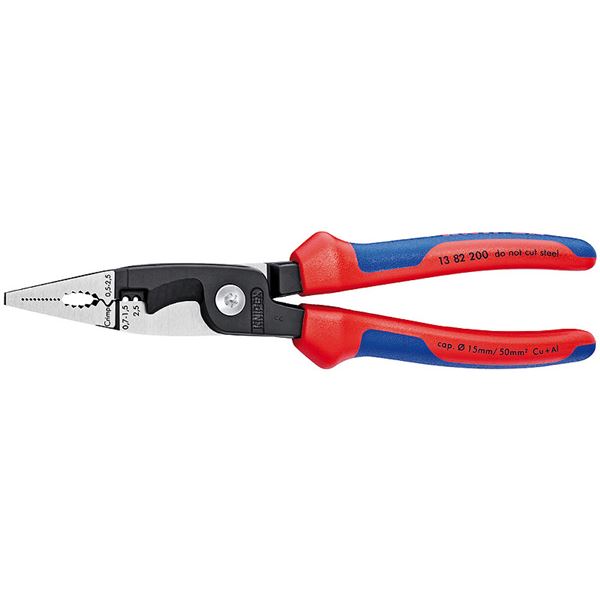 KNIPEX（クニペックス）1382-200 エレクトロプライヤーコンフォート （SB）（代引不可）