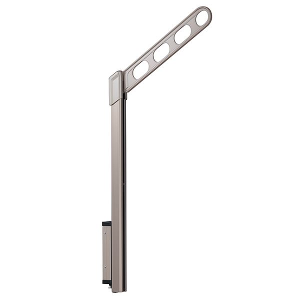 【1組/2本入り】 川口技研 ホスクリーン/物干し金物 【腰壁用上下式スタンダードタイプ】 ライトブロンズ EP-45-LB（代引不可）