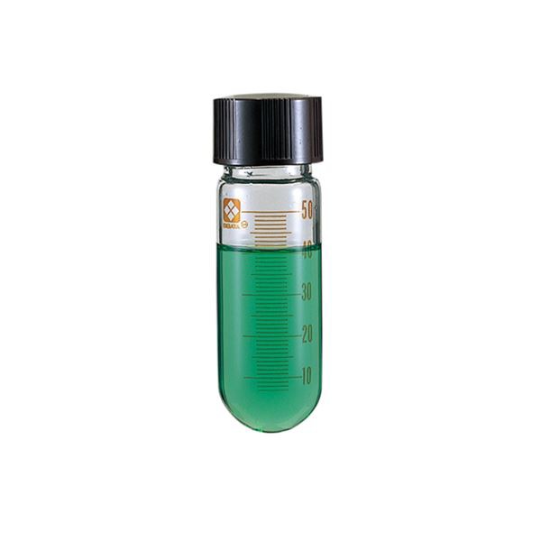 【柴田科学】遠心沈殿管 丸底形 ねじ口 目盛付 50mL【5個】（代引不可）の通販は