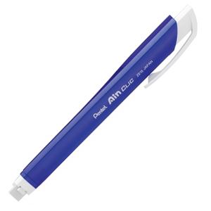 （まとめ） ぺんてる ノック式ホルダー消しゴム「アインクリック」 メタルブルー XZE15-MC 1本 【×60セット】（代引不可） 7,383円