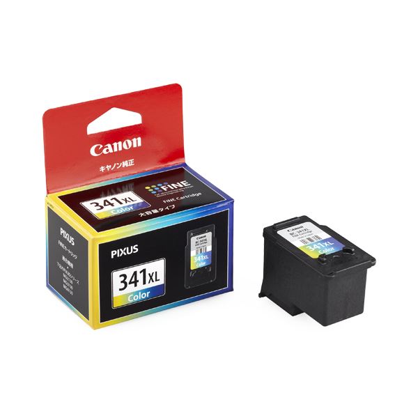 （まとめ） キャノン Canon FINEカートリッジ BC-341XL 3色一体型 大容量 5214B001 1個 【×3セット】（代引不可）の通販は