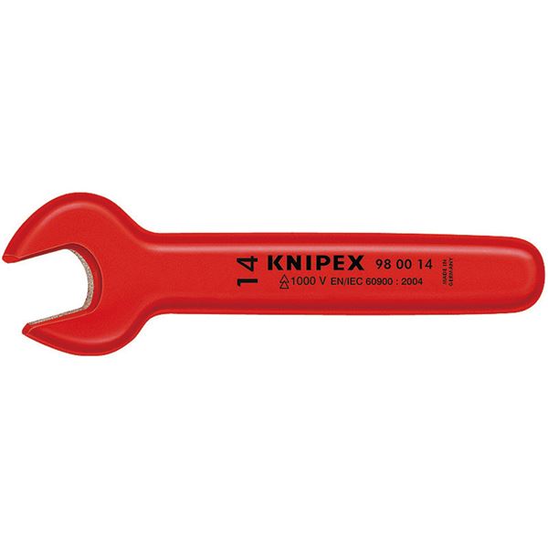 KNIPEX（クニペックス）9800-7／16 絶縁片口スパナ 1000V（代引不可）