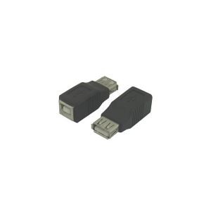 まとめ）変換名人 USB中継 USB A→B USBAB-USBBB【×20セット】（代引