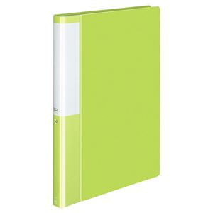 （まとめ） コクヨ クリヤーブック（クリアブック）（POSITY） 固定式 A4タテ 40ポケット 背幅25mm ライトグリーン P3ラ-L40NLG 1冊 【×10セット】（代引不可）