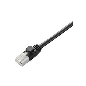 （まとめ） エレコム 爪折れ防止プロテクト付 カテゴリー6対応 LANケーブル ブラック 3m LD-GPT／BK30 1本 【×10セット】（代引不可）
