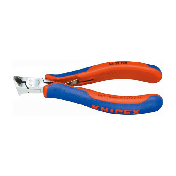 KNIPEX（クニペックス）6432-120 エレクトロニクスエンドカッティングニッパー（代引不可）の通販は