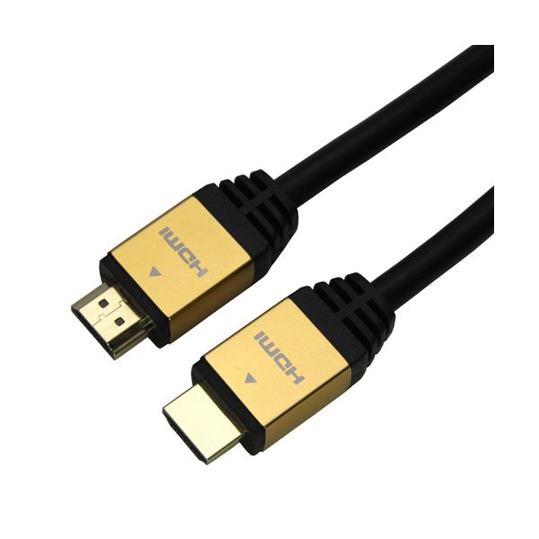（まとめ）HORIC HDMIケーブル 1m ゴールド HDM10-881GD【×5セット】（代引不可）の通販は 4,784円