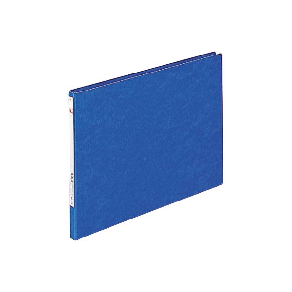 （まとめ） リヒトラブ パンチレスファイルZ式 A3ヨコ 120枚収容 背幅20mm 藍 F-317 1冊 【×5セット】（代引不可）の通販は
