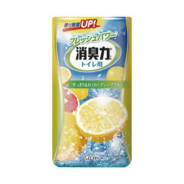 （まとめ） エステー トイレの消臭力 グレープフルーツ 400ml 1セット（3個） 【×5セット】（代引不可）の通販は