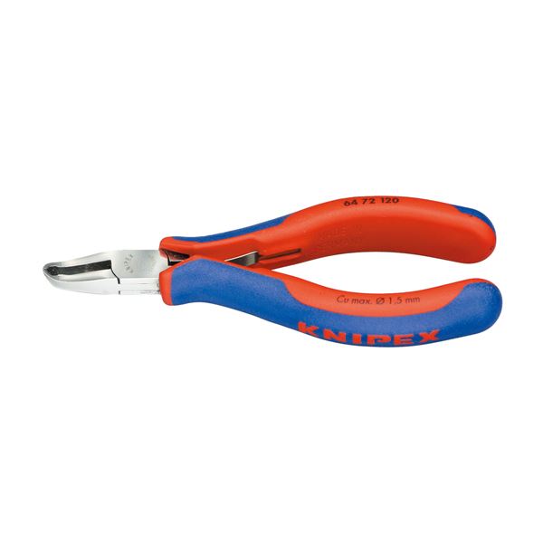 KNIPEX（クニペックス）6472-120 エレクトロニクスエンドカッティングニッパー（代引不可）