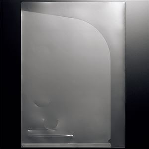 （まとめ） TANOSEE クリアホルダーダブルポケット A4 クリア 1パック（10枚） 【×10セット】（代引不可）