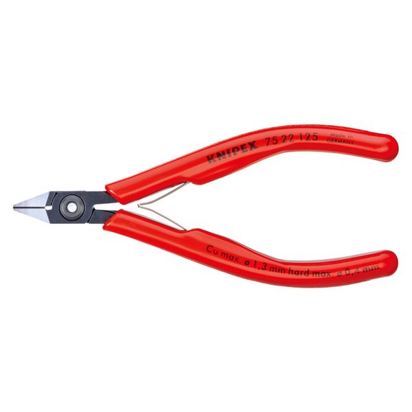 KNIPEX（クニペックス）7522-125 エレクトロニクスニッパー （#7521-125）（代引不可）