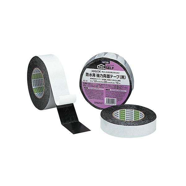 （まとめ） ニトムズ 防水用強力両面テープ 30mm×10m J2080 1巻 【×5セット】（代引不可）