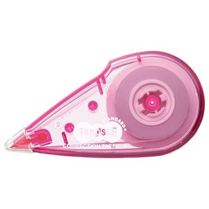 （まとめ） TANOSEE 修正テープ 5mm幅×8m ピンク 1個 【×40セット】（代引不可）の通販は