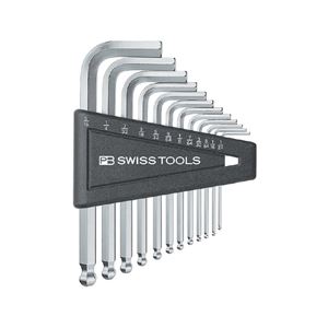 PB SWISS TOOLS 212ZH-12 ボール付六角棒レンチセット（パックナシ）（代引不可）