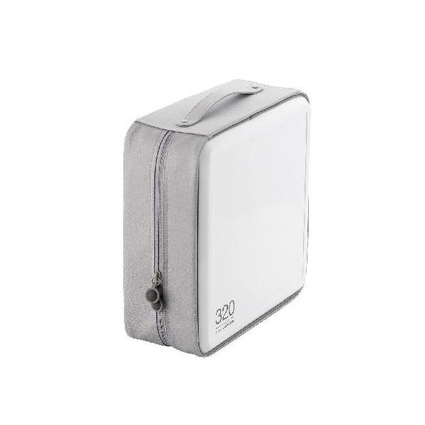 （まとめ）エレコム CD／DVDファスナーケース CCD-H320WH【×2セット】（代引不可） 6,368円
