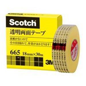 業務用セット スリーエム 3m 透明両面テープ 665 1 18 18mm 30m 送料無料 Tiendalillifee Cl