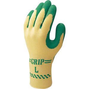 （まとめ） ショーワグローブ グリップ（ソフトタイプ） L 緑 NO.310L GN 1双 【×15セット】（代引不可）