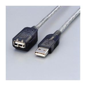（まとめ）エレコム マグネット内蔵USB延長ケーブル USB-EAM1GT【×5セット】（代引不可）