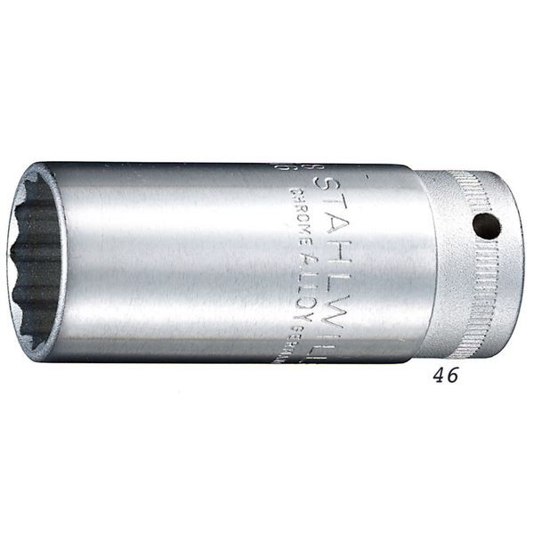 STAHLWILLE（スタビレー） 46A-11／16 （3／8SQ）ディープソケット （02420038）（代引不可）の通販は 6,404円