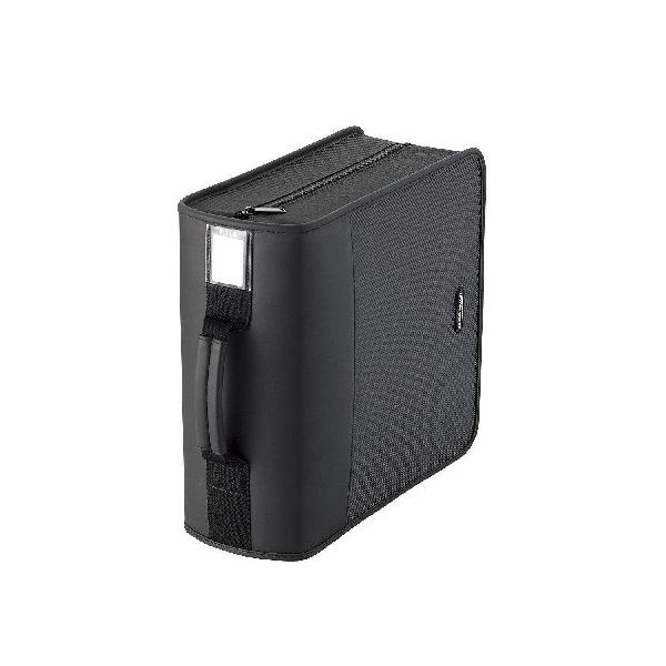 （まとめ）エレコム CD／DVDファスナーケース CCD-SS320BK【×2セット】（代引不可）