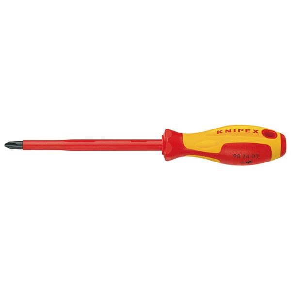 KNIPEX（クニペックス）9824-04 （+） 絶縁ドライバー 1000V（代引不可）の通販は
