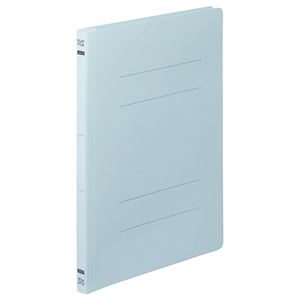 （まとめ） TANOSEE フラットファイルE A4タテ 150枚収容 背幅18mm ブルー 1パック（10冊） 【×15セット】（代引不可）の通販は