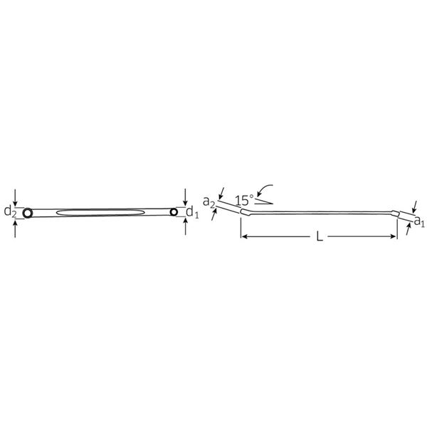 STAHLWILLE（スタビレー） 220A-11／16X3／4 ロングメガネレンチ （41433840）（代引不可）_1