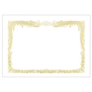 （まとめ） TANOSEE 賞状用紙 白 A4 タテ書用 1冊（10枚） 【×10セット】（代引不可）の通販は