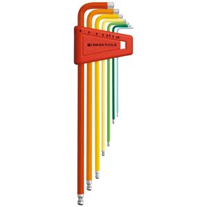 PB SWISS TOOLS 212LH-6RB ボール付ロング六角レンチセット（パックナシ）（代引不可）
