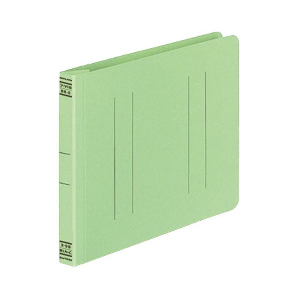 （まとめ） コクヨ フラットファイルV（樹脂製とじ具） B6ヨコ 150枚収容 背幅18mm 緑 フ-V18G 1パック（10冊） 【×5セット】（代引不可）