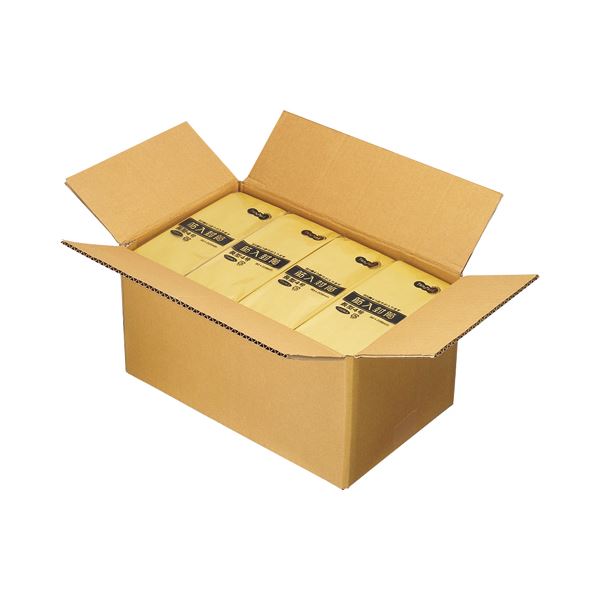 （まとめ） TANOSEE 筋入封筒 長4 32g／m2 1セット（2000枚：100枚×20パック） 【×2セット】（代引不可）