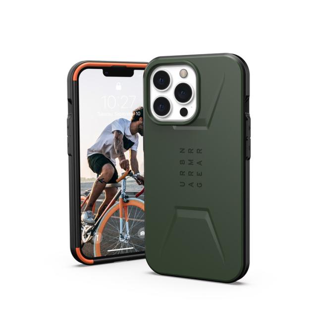 【日本正規代理店品】URBAN ARMOR GEAR iPhone 13 Pro(6.1) 2021対応耐衝撃ケース MagSafe対応 CIVILIANオリーブ UAG-IPH21MB-CMS-OL 軽量【送料無料】の通販は 7,800円