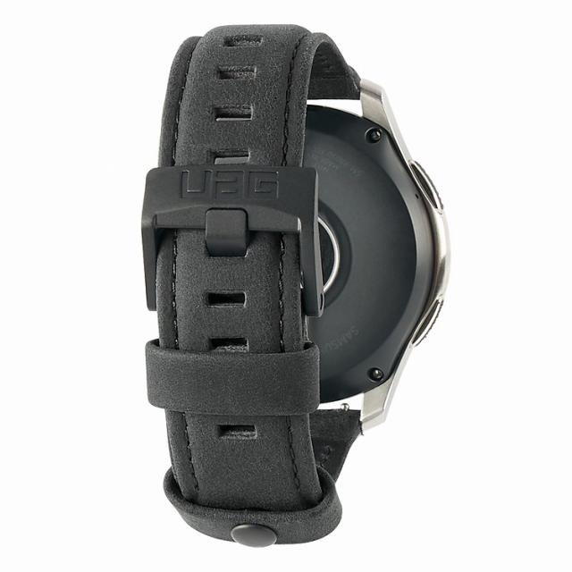 【日本正規代理店品】 URBAN ARMOR GEAR Galaxy Watchバンド Galaxy Watch 46mm用 LEATHERシリーズ ブラックUAG-GWLL-BK【送料無料】_3