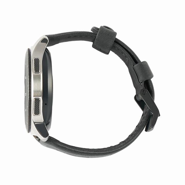 【日本正規代理店品】 URBAN ARMOR GEAR Galaxy Watchバンド Galaxy Watch 46mm用 LEATHERシリーズ ブラックUAG-GWLL-BK【送料無料】_4