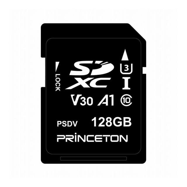 プリンストン ビデオ録画用 SDXCカード UHS-I V30対応 128GB PSDV-128G【送料無料】の通販は 8,249円