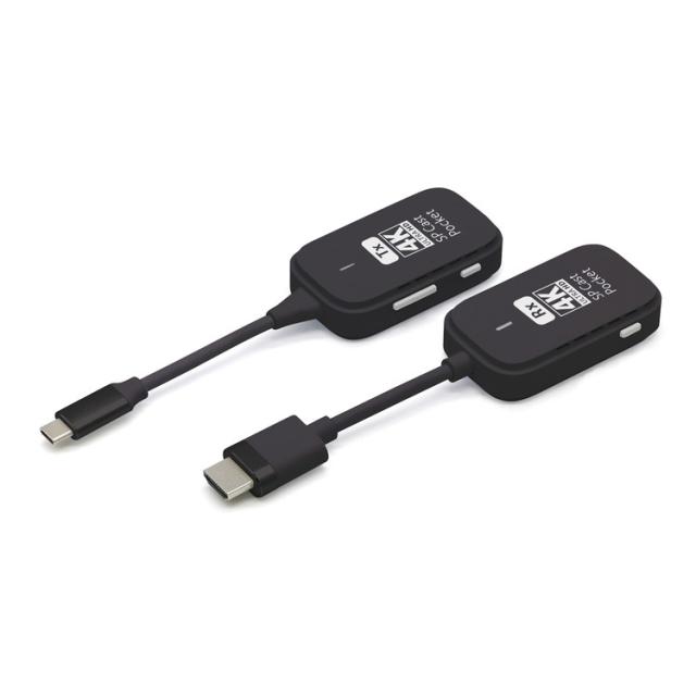 プリンストン SP Cast Pocket4K 4K対応ワイヤレスUSB-C to HDMI SPCASTPOCKET-C1-4KR1(代引不可)【送料無料】