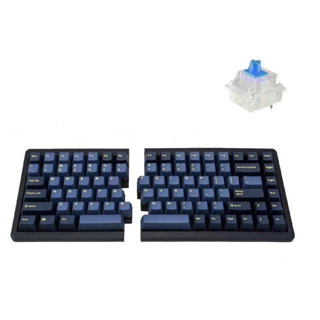 MiSTEL MD600 分割キーボード 青軸 英字 ミステル バロッコ